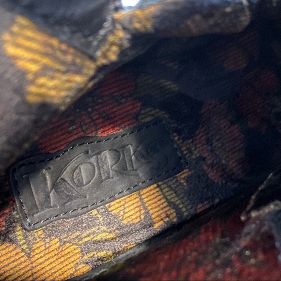 New! Korks Meegan Mid Shaft Black Leather Boot 9.5 - Picture 12 of 14